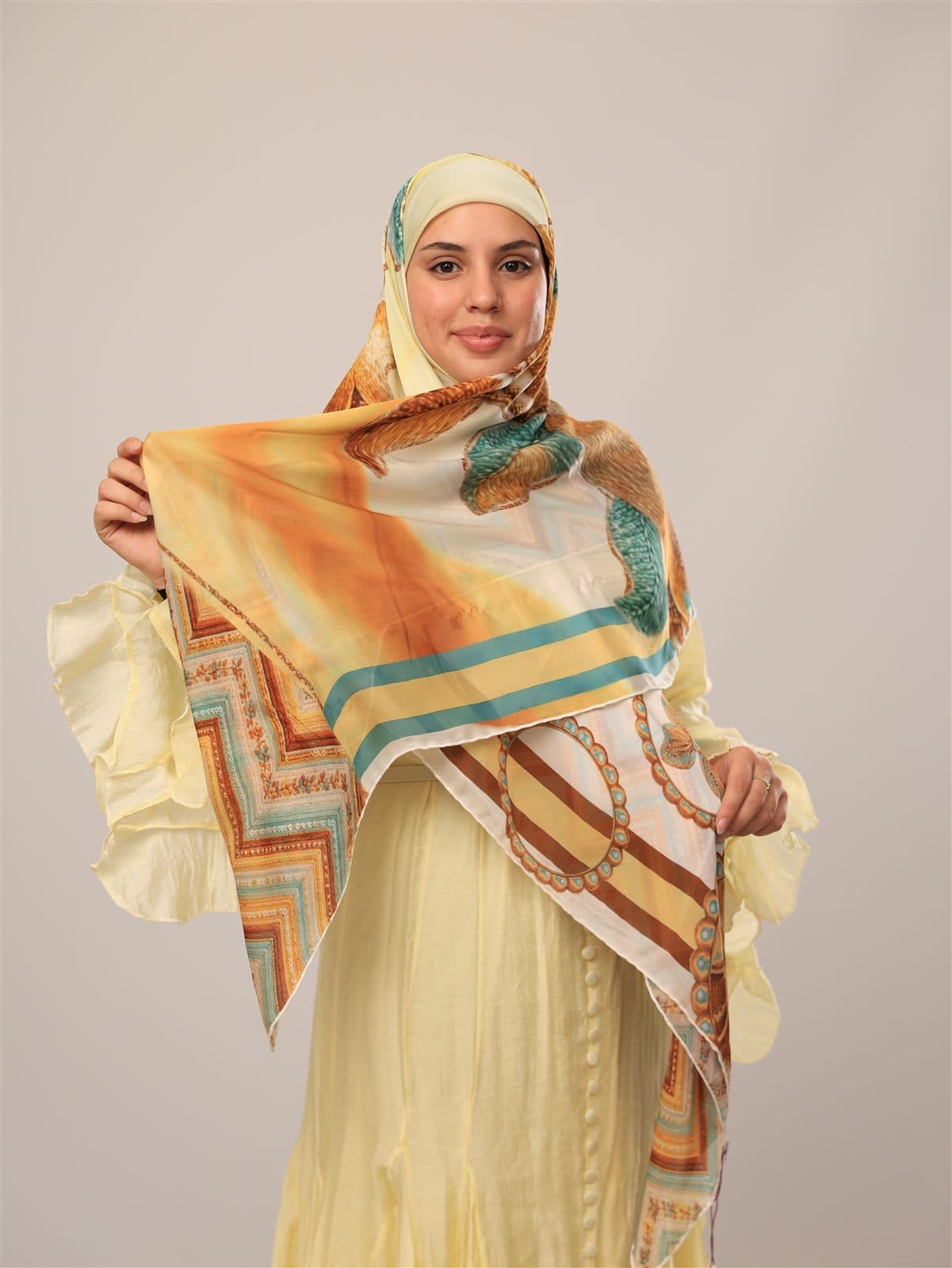 Missoni Inspired Silk Scarf 13