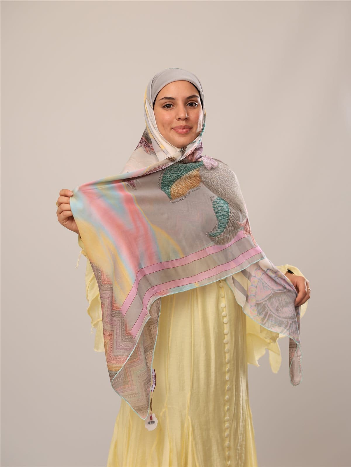 Missoni Inspired Silk Scarf 14