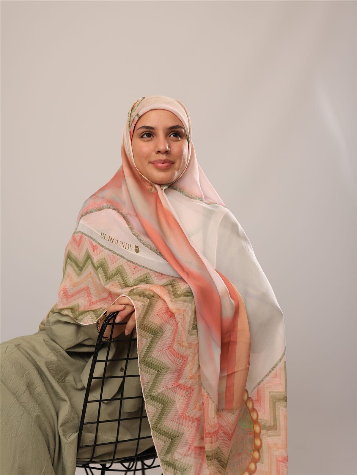 Missoni Inspired Silk Scarf 16